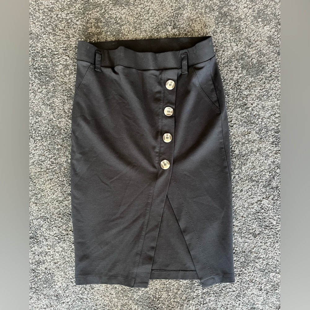 Suzy Shier stretchy pencil skirt size Large (0232)